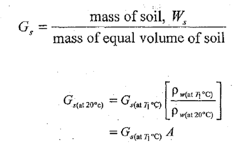 تجربة وتقرير الوزن النوعي للتربة مع المناقشة - Specific Gravity 8 قانون الوزن النوعي للتربة - Specific Gravity