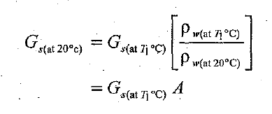 تجربة وتقرير الوزن النوعي للتربة مع المناقشة - Specific Gravity 4 قانون الوزن النوعي للتربة - Specific Gravity