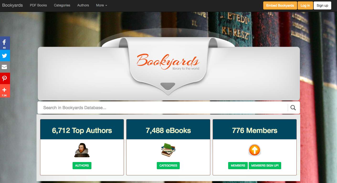 أفضل 10 مواقع لقراءة وتحميل الكتب مجاناً على الانترنت في عام 2022 9 Bookyards