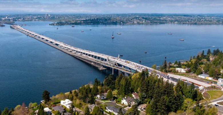 جسر SR 520 في واشنطن