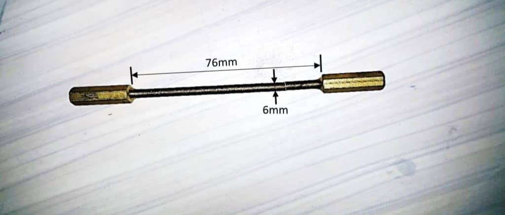 تجربة عزم الألتواء (Torsion Test) لعينة مع المناقشة 2 معدن اسطواني