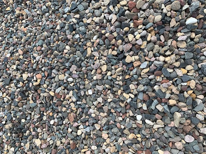 تجربة التحليل المنخلي للركام